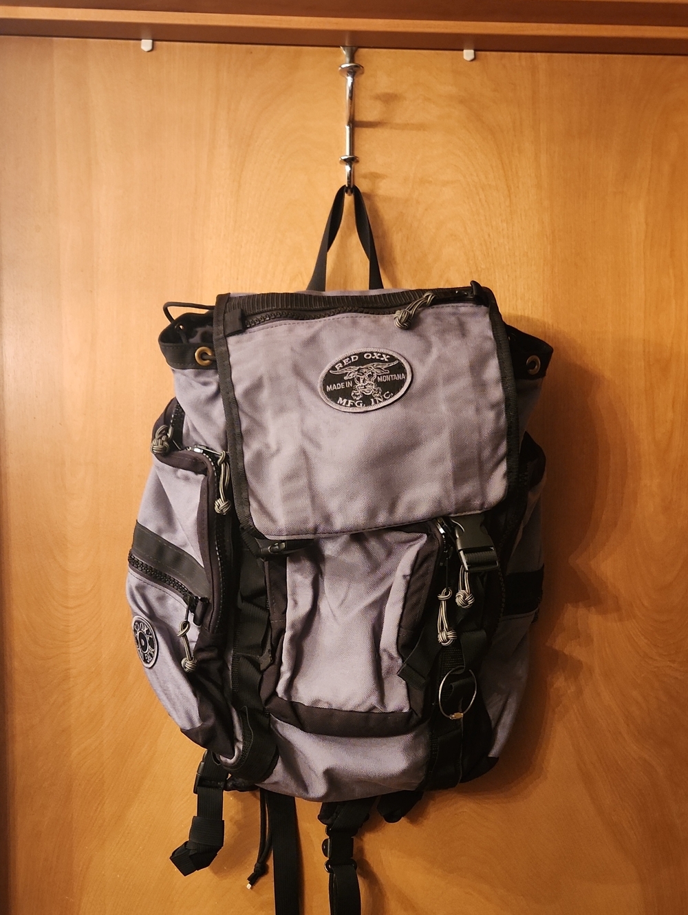 Grey Red Oxx Roadster Mini Ruck